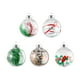 thumbnail image 3 of Juego de 16 colgantes navideños con forma de bola de Navidad 2025, 3 of 7