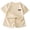 Beige, variant on Summer Clothes for Toddler Baby Girl 3 6 12 18 Months 2T 3T 4T 5T Boys Outfits Short Sleeve T-shirts and Shorts Dinosaur Tops & Shorts Sets,Red