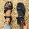thumbnail image 5 of Dakaela Womens Hiking Sport Sandals Beach Vacation Camping Orthopedic Casual Walking Shoes with Adjustable Straps and Arch Support Size 6, 5 of 8