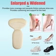 thumbnail image 2 of Anti-Slip Heel Liners 8PCS Reusable Heel Protector Pads with Non-Slip Design, Comfortable Heel Cushions for Heels Flats Sneakers Office Travel Use, 2 of 6