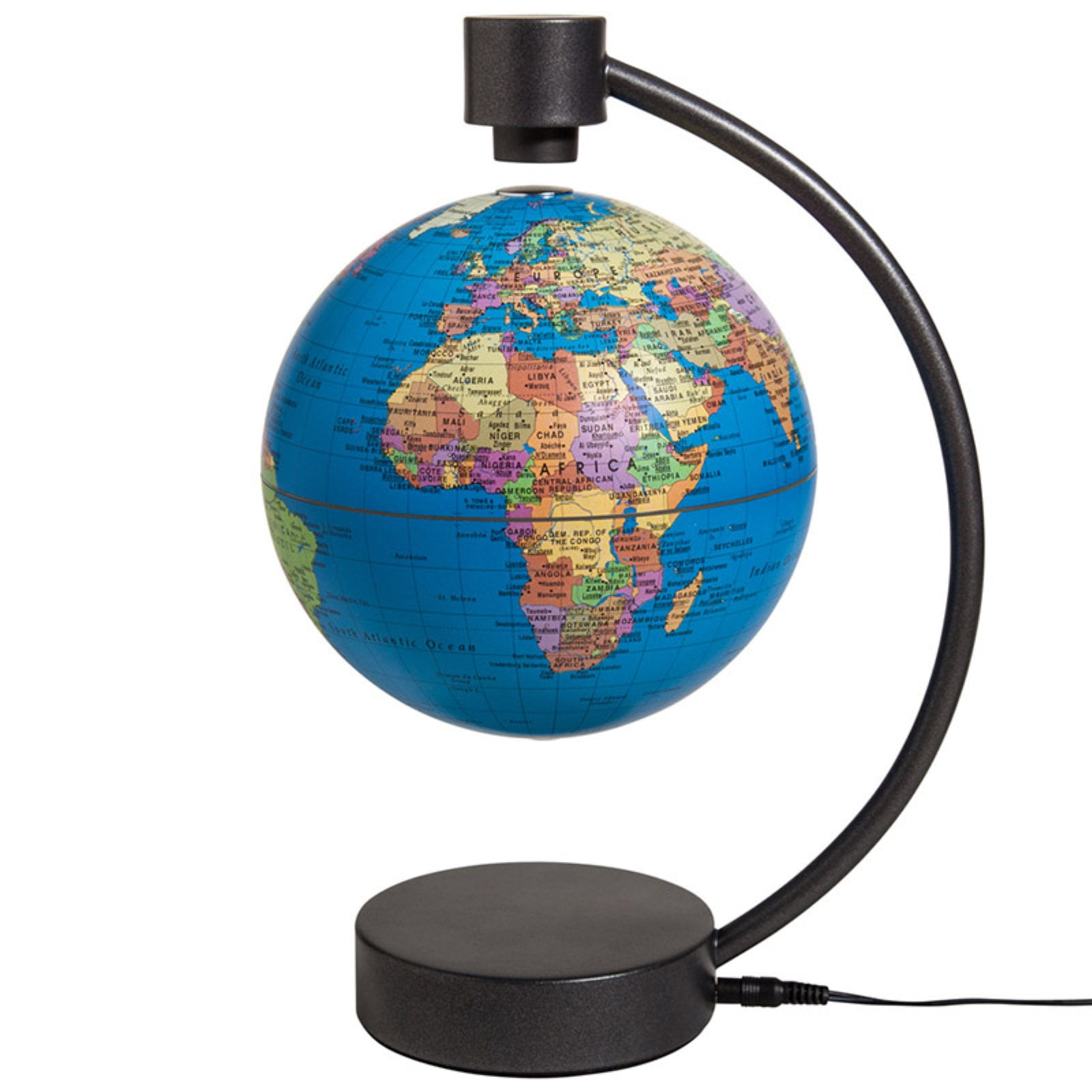 Stellanova Levitating Political Blue Oceans Globe