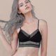 thumbnail image 3 of Low Back Comfort Lifting Bra Lace Bralette Bra Dot Mesh Ultra Thin Ladies Women Crop Top Bra, 3 of 4