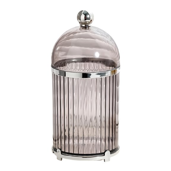 ACDANC Utensils Holder with Lid Dustproof Dessert Fork Organizer Stylish Cutlery Rack for Home and Party Use Kitchen Accessory