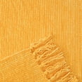 thumbnail image 6 of Chanasya Soft Golden Chenille Knitted Textured Decorative Throw Blanket - Elegant Lightweight Luxury Warm Fuzzy Cozy Decor with Tassels for Couch Sofa Bed Chair Bedroom Living Room (50x65 Inches), 6 of 6