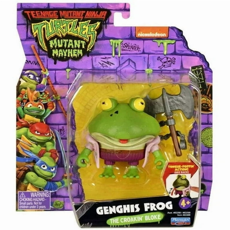Genghis Frog Movie Basic Action Figure Toy, Plastic Material