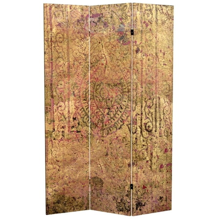 6 ft. Tall Double Sided Golden Hour Canvas Room Divider
