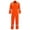 Orange, variant on Portwest UFR21 Super Lightweight FR Antistatic Workwear Coverall Navy, X-Large