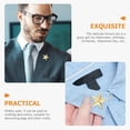 thumbnail image 3 of KAKOWELY 8 pines de solapa con insignia de estrella para decoración de disfraces, para chaquetas, abrigos, trajes, suéteres, bolsos y sombreros., 3 of 5