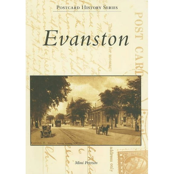 Postcard History Evanston, (Paperback)