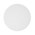 thumbnail image 2 of Foil Lux Round White Paper Flat Foil-Laminated Board Lid - Fits 8" Take Out Pan - 100 count box, 2 of 7