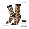 thumbnail image 4 of Bingfone Compression Socks for Women and Men Long Socks for Running Athletic Cycling Nurse- Chicken Legs, 4 of 6