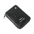 thumbnail image 2 of Cartera de viaje para mujer Strade Fareast Limited Tarjetero de identificación Negro, 2 of 8