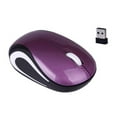 thumbnail image 2 of Portable PC Notebook 800/1200DPI USB 3 Keys Optical 2.4G Mini Wireless Mouse,Purple, 2 of 8