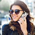 thumbnail image 6 of for Samsung Galaxy A14 Case for Women,Rivet Metal Corner Design Phone Case Cover with Bling Diamond Ring Suitable for Samsung Galaxy A14 4G/ 5G 6.6" BF-Purple Butterfly, 6 of 18
