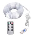 thumbnail image 1 of Corde Lumineuse LED Colorée avec Télécommande pour Décoration de Noël en Extérieur, 1 of 16