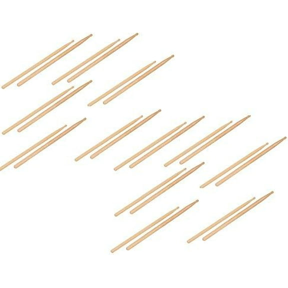 Westco Brick of 12 Pairs Maple Wood Drum Sticks 5B (L16in)
