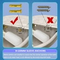 Automatic Dog Water Dispenser with Drain Hole & Drain Valve, Stainless ...