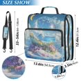 thumbnail image 2 of FORMRS Zipper Binder with Shoulder Strap 2-inch Ring 500 Sheet Capacity File Bag, Crystal Ocean, 2 of 5