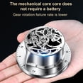 thumbnail image 4 of opvise Mechanical Timer Manual Magnetic No Battery Required Round 60-Minute Visual Countdown Stainless Steel Cooking Student Study Timer, 4 of 19