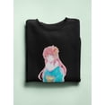 thumbnail image 3 of Manga Girl W Kimono Sweatshirt Women -Image by Shutterstock, Female Medium, 3 of 4