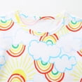 thumbnail image 5 of Toddler Baby Girl Outfits Summer Kids Pattern Short Sleeve T-Shirt & Shorts Set 6-12 Months 12-24 Months 2t 3t 4t 5t 6t 7t 8t 9t Children 7-8 Years, 5 of 7