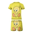 thumbnail image 6 of Looney Tunes Tweety Boys 2-Piece Swimsuit Set, Short Sleeve Rash Guard & Swim Trunks, 6 of 7