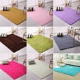 thumbnail image 3 of Flmtop Carpet Plush Slip Resistant Polyester Solid Color Door Floor Mat for Sitting Room, 3 of 9