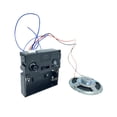 thumbnail image 4 of Música Caja de campaña para el movimiento del reloj Accesorio de reloj de bricolaje Fácil de instalar Kit de reparación de reloj Reemplazar para la, 4 of 7