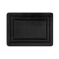 Mainstays 2 Piece Black Memory Foam Bath Rug Set, Available in Multiple