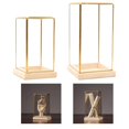 thumbnail image 1 of 2x Vitrina de Decorativa Cuboide Arte Terrario Soledad Estuche de muestra, 1 of 9