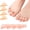 Soft Support Beige, variant on Welnove Hammer Toe Corrector & Straightener - 8 PCS Toe Support Cushion Pads to Realign Bent, Crooked, Curled, Claw & Hammer Toes, Three Loops