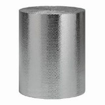 USEP 12 in. x 5 ft. Double Reflective Insulation SPIRAL Duct Pipe HVAC Wrap R8