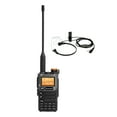 thumbnail image 3 of Radio bidireccional Talkie k6 Recargable VHF UHF de Doble Banda Ham Vox Radio de K58 CUTICAT Película sonora, 3 of 8