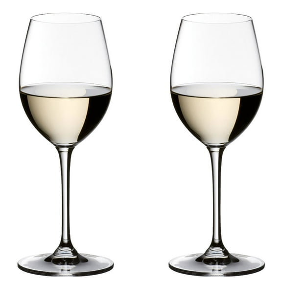 Riedel Vinum Crystal Sauvignon Blanc/Dessert White Wine Glass Set (2 Pack)