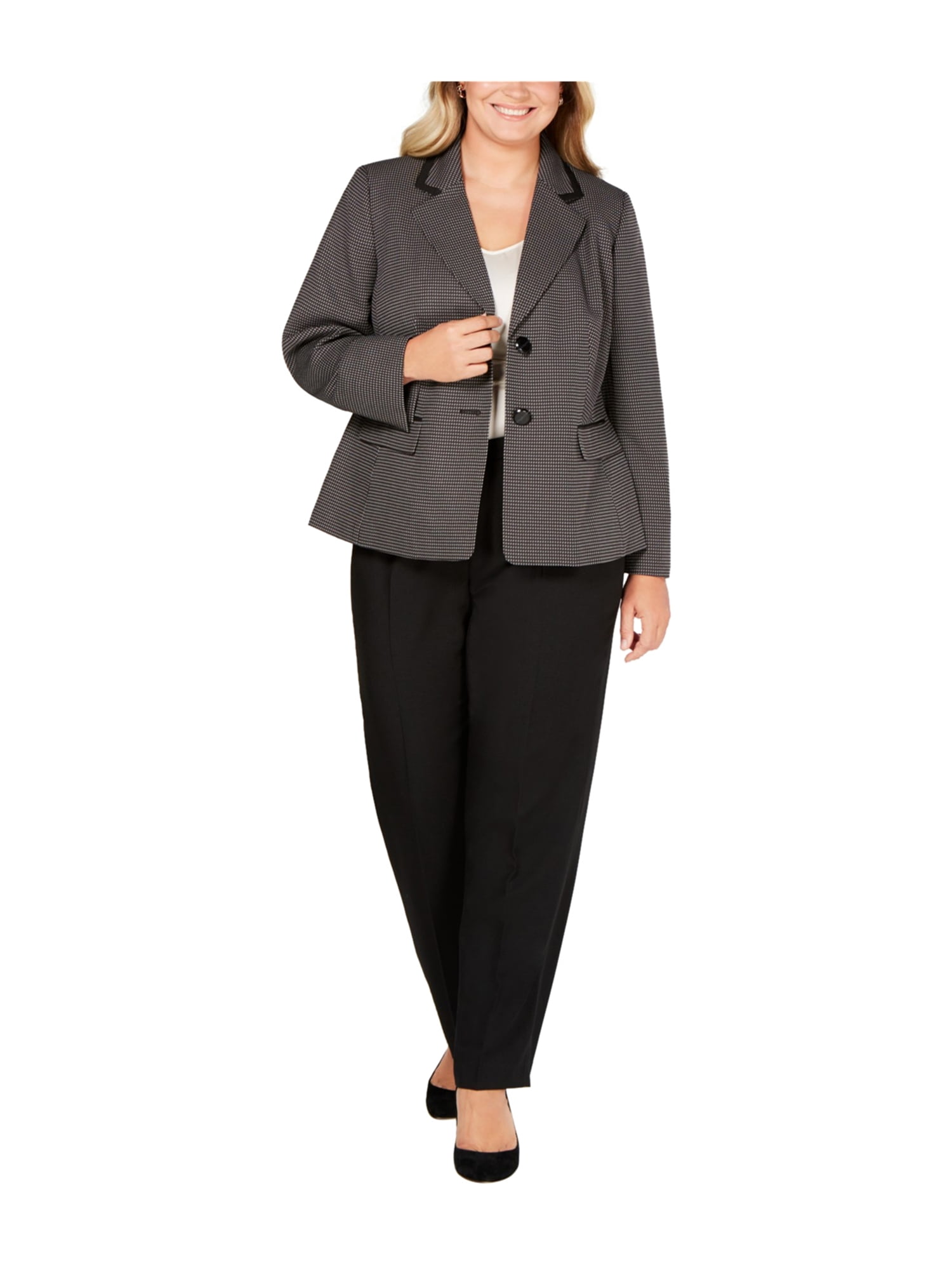 Le Suit Womens Unmatched Pant Suit 