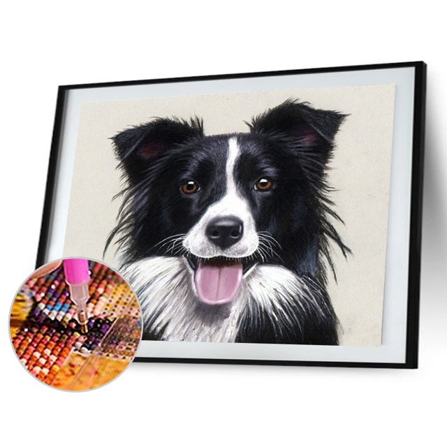 Cuadros Decorativos 5D bricolaje completo taladro diamante pintura perro bordado mosaico artesanía Kits decoración Sywqhk Nuevos Originales