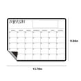 thumbnail image 3 of Penkiiy Drys Erasable Calendar, Magnetic Calendar For Fridge,Kitchen White Board Calendar For Refrigerator, Reusable Monthly Weekly Planner, With Eraser,Markers, 3 of 5