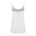 thumbnail image 4 of FAIWAD Women Casual Camisole with Removable Shelf Bra Spaghetti Straps Flowy Lounge Padded Cami Tank Top, 4 of 7