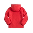 thumbnail image 2 of Krdevn Boys' Solid Hooded Windbreaker Jacket Zip-Up Lined Coat Size:9-10 Years, 2 of 8