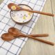 thumbnail image 5 of Cucharas de madera, paquete de 6 cucharas de sopa de madera de 9 pulgadas, utensilios de cocina, 5 of 5
