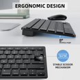thumbnail image 2 of Teclado y ratón Bluetooth OMOTON Ultra-Slim para Mac, 2 of 7