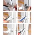 thumbnail image 3 of Limitador de ventana abatible, cerradura de seguridad para bebés, cerradura antipinzamiento, limitador de ventilación, apertura de ventana hacia afuera, madera y aluminio_Lucky_B, 3 of 5
