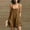 Shorts-Coffee, variant on Womens Yoga Shorts with Pockets Women Sleeveless Romper Shorts Loose Linen Suspender Jumpsuit Shorts with Pocket Casual Summer Overalls Shorts Green-b S