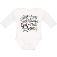 thumbnail image 3 of Inktastic Dance Like Frosty, Shine Like Rudolph, Give Like Santa Boys or Girls Long Sleeve Baby Bodysuit, 3 of 5
