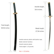 41 inches Demon Slayer Sword Tokitou Muichirou with Belt and Holder