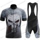 thumbnail image 1 of 2023 Skull Cycling Jersey Set Justiceiro Cycling Clothing Mens Punisher Road Bike Shirt Suit Bicycle Bib Shorts MTB Riding Clothes 2 3XL, 1 of 5