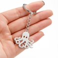 thumbnail image 4 of Stainless Steel Small Animal Keychain Pendant Cartoon Bag Pendant Friend Gift Keychain, 4 of 6