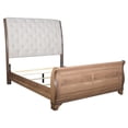 thumbnail image 3 of New Classic Furniture Coventry Hall 4Pc Wood King Bedroom Set w Ns in Pecan, 3 of 9