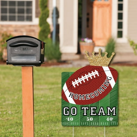 Homecoming Party Decorations Football Themed Welcome Yard Sign