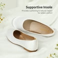 thumbnail image 4 of DREAM PAIRS Girls Dress Shoes Slip on Ballerina Flats（Toddler/Little Kid/Big Kid）, 4 of 4